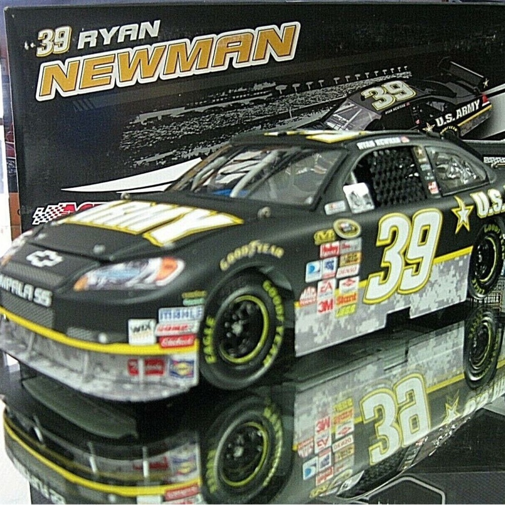 RARE! 2009 RYAN NEWMAN ARMY STEWART HAAS RACING IMPALA ONE OF 2046 MADE 1/24